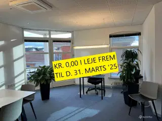 Kom godt i gang med kr. 0.00 i leje frem til d. 31. marts 2025