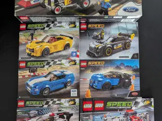 Lego Speed Champions - Udgået modeller 75870 til 7