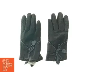 Damehandsker i læder (str. 22 cm)