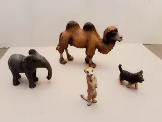 4 Schleich Figurer 