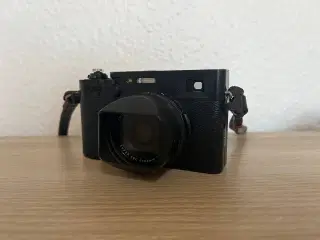 Fujifilm X100V (Sort) – Perfekt stand