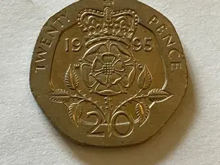 20 Pence England 1995