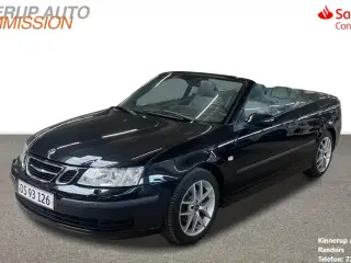 Saab 9-3 1,8 T Linear 150HK Cabr.