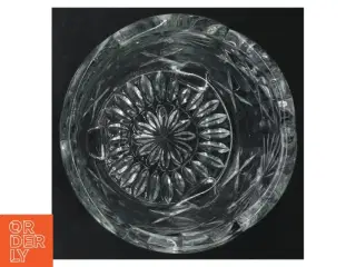 Glasskål, måske krystal(str. Ø. 12 cm)