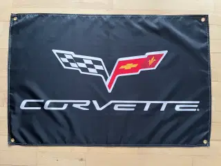 Flag med Corvette