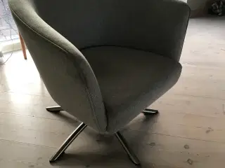 Lænestol med drejefod 