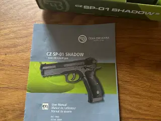 Splatter pistol Cz SP-01 SHADOW