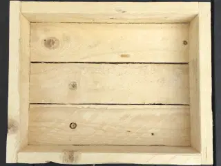 Træ kasse / bakke 60 kr.  33,9 x 27,1