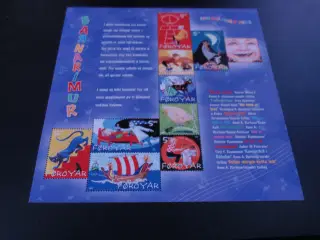 Færøerne Miniark Afa 440 - 49.