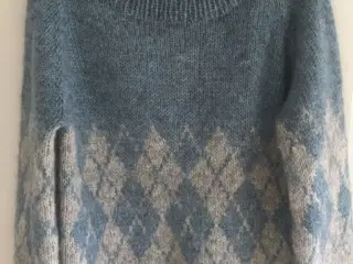 Dame sweater i økologisk uld