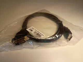 DVI til HDMI adapterkabel, 2 m