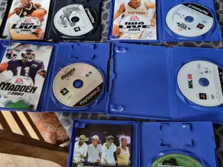Nba,nfl, nhl, tennis ps2