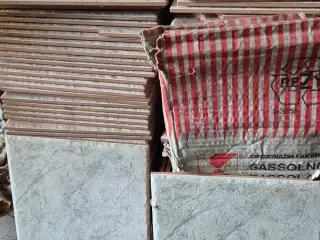 20 x 25 glasserede vægfliser