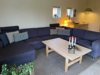 Stor U sofa til 6-8 personer 