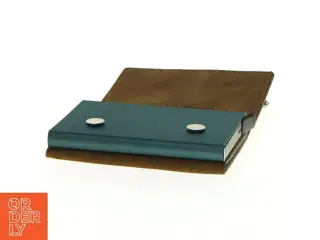 Læder tegnebog (str. 10 x 7 cm)