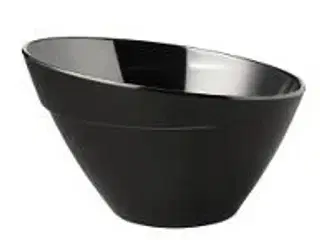 1 stk. Skål melamin sort 245 mm 2,5 ltr Balance