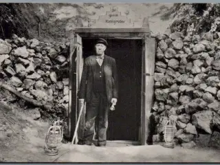 Indgangen til de gamle Kalkgrube i Daubjerg - Postkort - Ubrugt