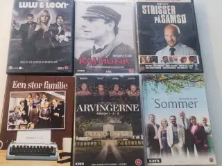 Masser af danske serier på dvd
