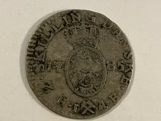 2 Skilling 1785 Norge