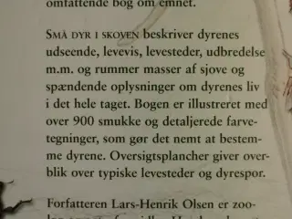 små dyr i skoven, af lars-henrik olsen mfl. ,