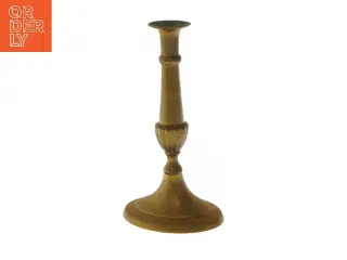 Antik lysestage (str. 25 cm)