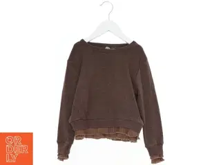 Brun glitrende sweatshirt fra Lil atelier (str. 116)