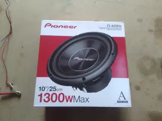 Pioneer Subwofer 10 tommer/25cm