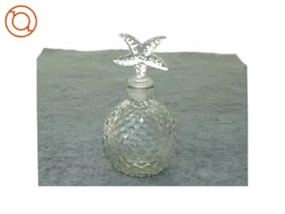 Glas karaffel flaske med søstjerne prop (str. 20 x 6 cm)