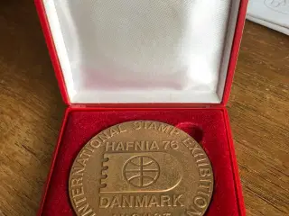 Hafnia 76 broncemønt