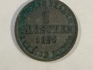 1 Groschen 1858 Austria