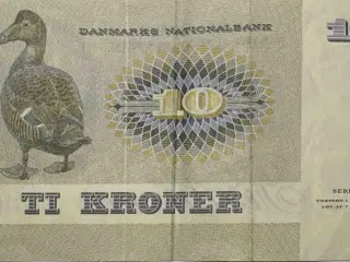 10 krone, 1977, Edderfugl, B2, 1+