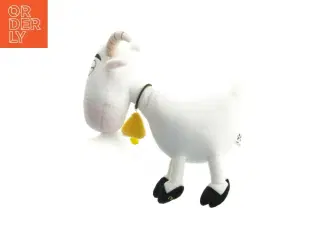 Plys ged med klokke fra Wally Plush Toys (str. 30x20 cm)