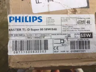 Lysstofrør. Philips TL-D.Super. 25 stk. 