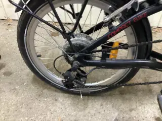 Elcykel sammenklappelig