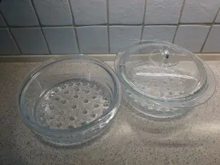 Pyrex Dampindsats/Gryde Dobbelt 1 Låg