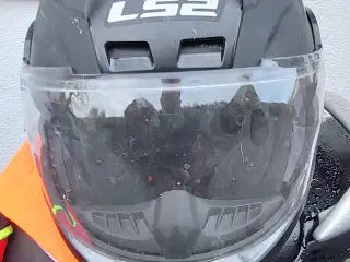 LS2 klaphjelm m. solskærm