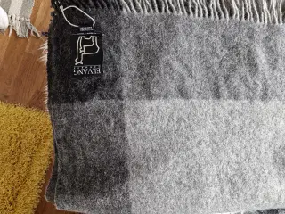 Ægte uld plaid 