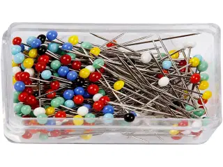 Nipsenåle 31 mm - 200 stk. til syning og hobby