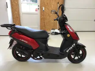 PGO Libra 30 km scooter incl hjelm