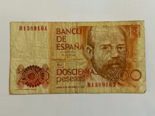200 Pesetas 1980 Spain