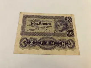 10 Kronen Austria 1922
