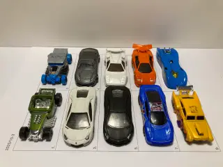 HOT WHEELS 1/64 - STYK PRIS KR. 10,00