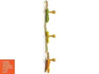 Træknagerække med blomstermotiver (str. 29x12 cm)