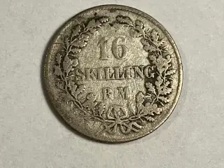 16 Skilling 1858