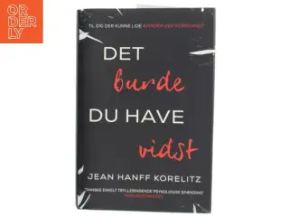 Det burde du have vidst af Jean Hanff Korelitz (f. 1961) (Bog)