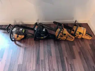 4 stk. Kædesave PARTNER