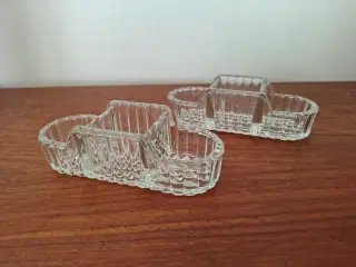 Vintage salt& peber holder