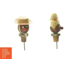 Sjove retro Vinpropper (str. 11 x 3 cm)