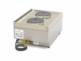 Maxima Elektrisk Dobbelt Kogeplade 2 blus 40x60 cm