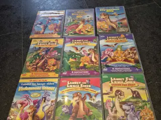 Landet for længe siden dvd film